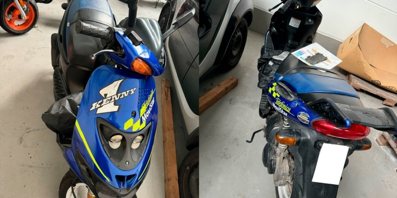 POL-VIE: Kennen Sie diesen Roller? - Foto: presseportal.de