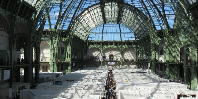 Hervorragende Resonanz auf der Art Basel Paris - Foto: Sabine Glaubitz/dpa