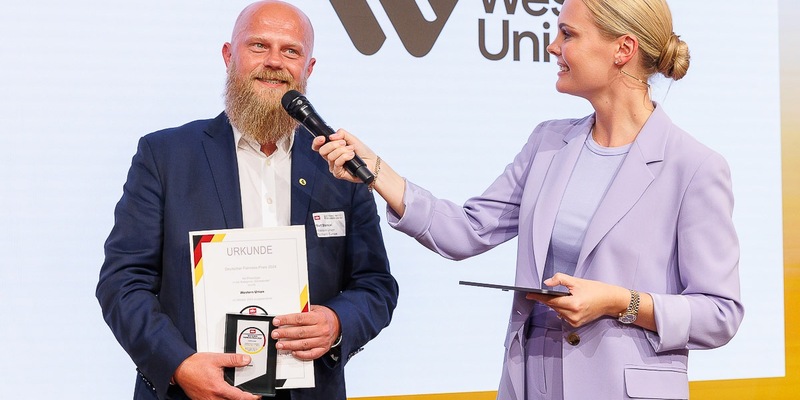 Verbrauchermeinung im Mittelpunkt: Western Union mit Deutschem Fairness-Preis 2024 ausgezeichnet / 73.000 Deutsche haben entschieden: Deutscher Fairness-Preis basiert auf bundesweiter Befragung - Foto: presseportal.de