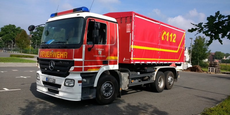 FW Dinslaken: Unterstützung für die Feuerwehr Hünxe - Foto: presseportal.de