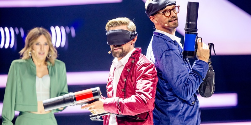 Jeannine Michaelsen Klaas Heufer-Umlauf Joko Winterscheidt Duell um die Welt - Foto: Joyn/Nadine Rupp, presseportal.de