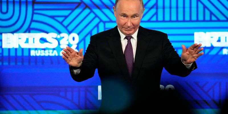Putin wertet Gerede über Atomwaffen Kiews als Provokation. (Archivbild) - Foto: Alexander Zemlianichenko/Pool AP/AP