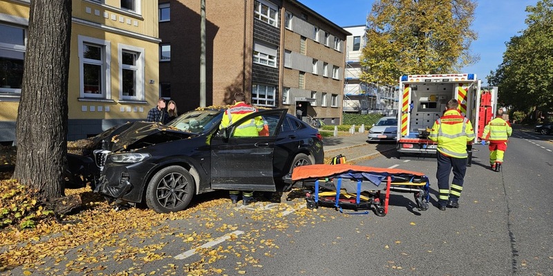 FW-WRN: Verkehrsunfall auf der Alten Münsterstraße - Foto: presseportal.de