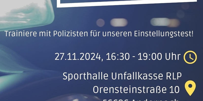 POL-PDKO: Bewerbungstraining der Polizei Andernach - Foto: presseportal.de