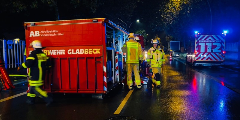 FW-GLA: Brand in einem Gewerbeobjekt - Foto: presseportal.de