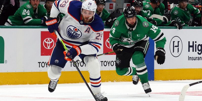Oilers-Star Leon Draisaitl erzielte sein drittes Saisontor. - Foto: Richard W. Rodriguez/AP/dpa