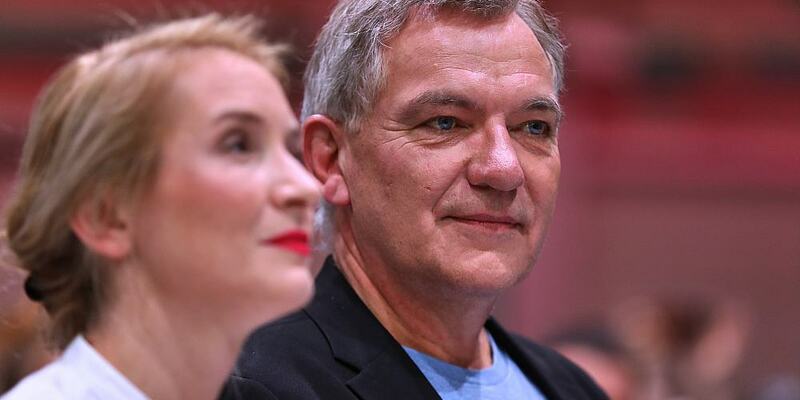 Ines Schwerdtner und Jan van Aken am 19.10.2024 - Foto: über dts Nachrichtenagentur