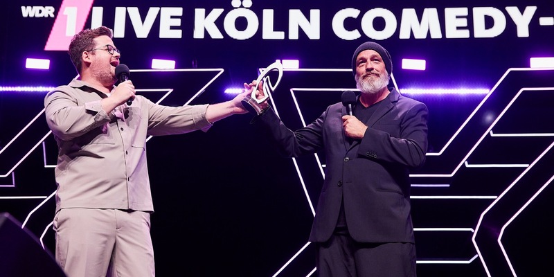 COLOGNE COMEDY FESTIVAL: Deutscher Comedypreis für Torsten Sträter und Tony Bauer im Rahmen der erfolgreichen 1 LIVE COMEDY-NÄCHTE XXL - Foto: presseportal.de