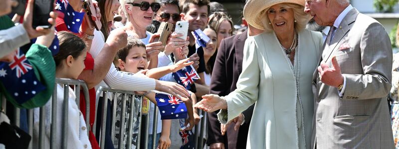 Charles ist der erste König, der Australien besucht. - Foto: Dean Lewins/AAP/dpa