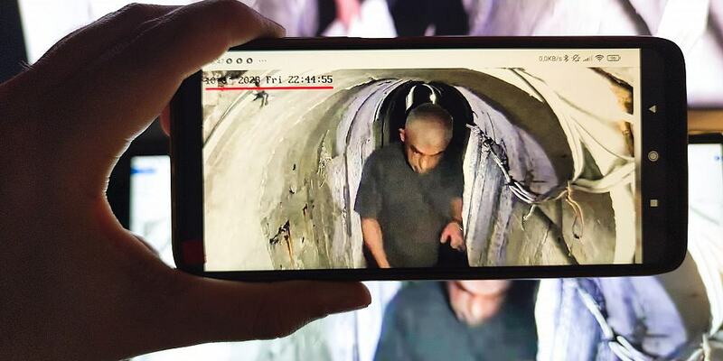 Aufnahmen von Yahya Sinwar aus einer Überwachungskamera - Foto: über dts Nachrichtenagentur