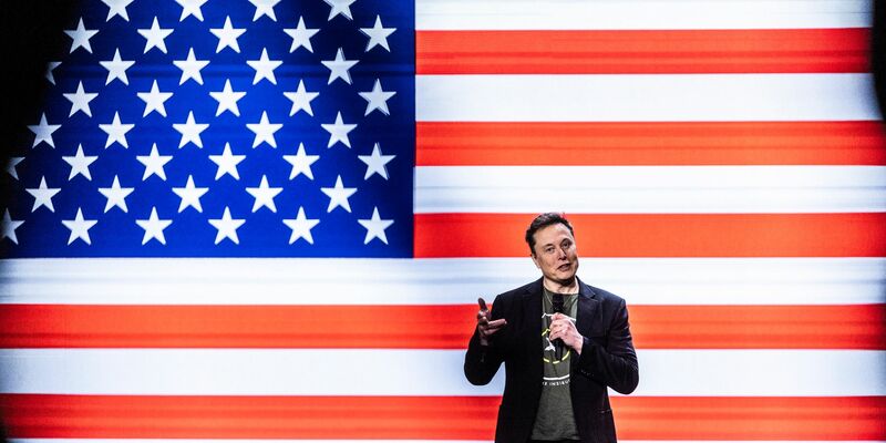 Musk mischt im Wahlkampf kräftig mit.  - Foto: Sean Simmers/The Patriot-News/AP/dpa
