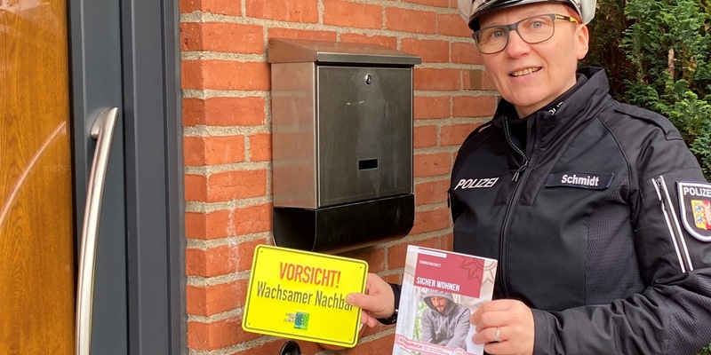 POL-HL: Polizeidirektion Lübeck / Eine Stunde für mehr Sicherheit - Foto: presseportal.de