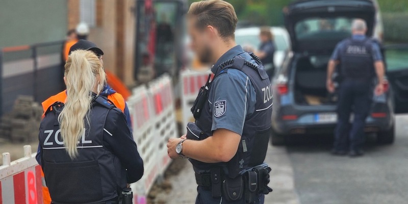 HZA-DU: Hauptzollamt Duisburg beteiligt sich an der bundesweiten Mindestlohn - Schwerpunktprüfung als Teil einer der größten grenzüberschreitenden Prüfaktionen in der Europäischen Union - Foto: presseportal.de