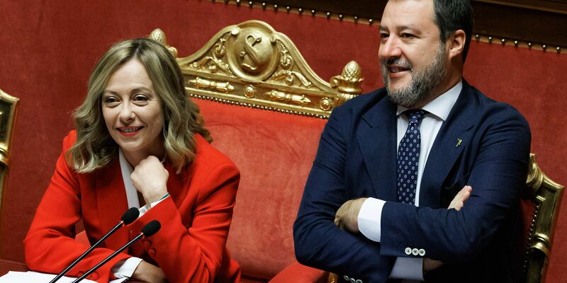 Italiens Ministerpräsidentin Giorgia Meloni und ihr Vize Matteo Salvini wollen das neue Gesetz durchsetzen. (Foto: Archiv) - Foto: Roberto Monaldo/LaPresse via ZUMA Press/dpa