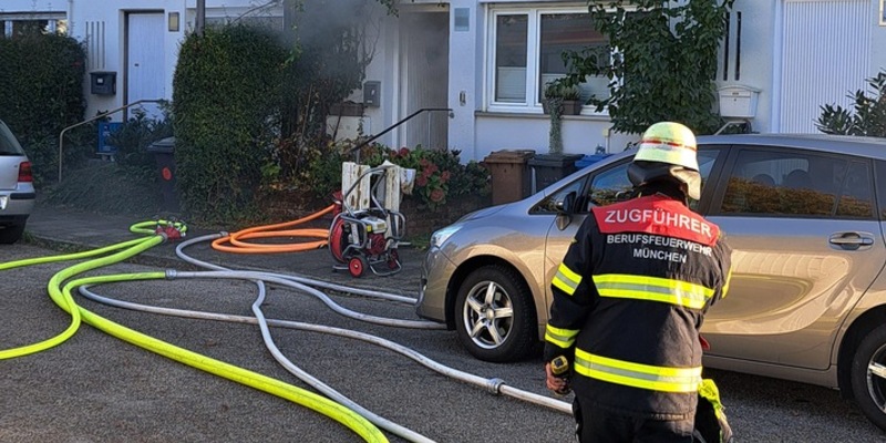 FW-M: Feuerwehr rettet Katze bei Kellerbrand (Pasing) - Foto: presseportal.de