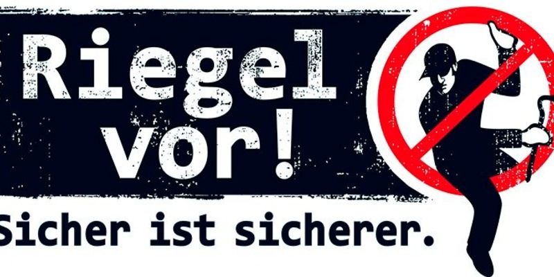 POL-DO: Riegel vor! Sicher ist sicherer. - Präventionskampagne der Polizei gegen den Wohnungseinbruchdiebstahl - Foto: presseportal.de