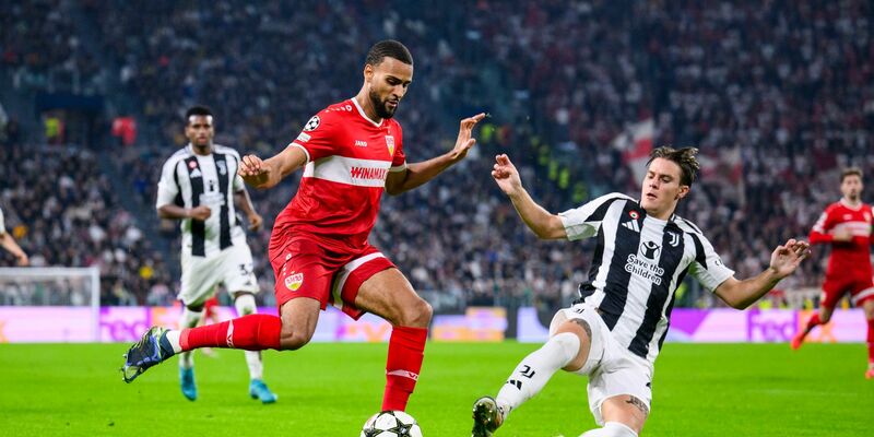 Bejubelte Stuttgarts ersten Sieg in dieser Champions-League-Saison: Trainer Sebastian Hoeneß. - Foto: Tom Weller/dpa