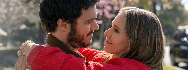 Adam Brody als Noah und Kristen Bell als Joanne in einer Szene aus «Nobody Wants This» (Foto: Netflix) - Foto: -/Netflix/dpa