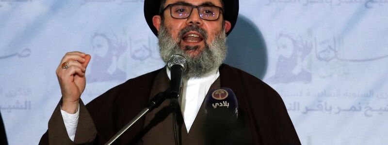 Safi al-Din galt als aussichtsreichster Nachfolger von Hisbollah-Chef Nasrallah.  - Foto: Bilal Hussein/AP