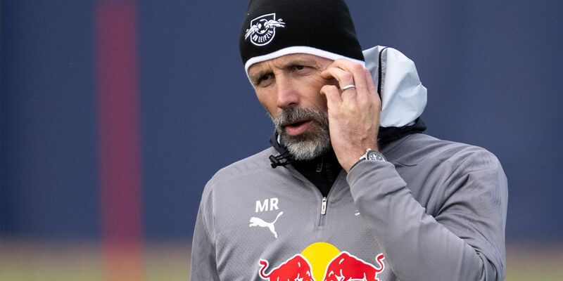 Leipzigs Trainer Marco Rose war unter Jürgen Klopp auch Spieler. - Foto: Hendrik Schmidt/dpa