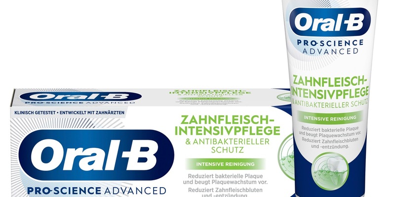 Testsieger und Spitzenklasse: Zahncremes von Blend-a-med und Oral-B brillieren bei Stiftung Warentest mit dem Wirkstoff Stannous Fluorid - Foto: presseportal.de