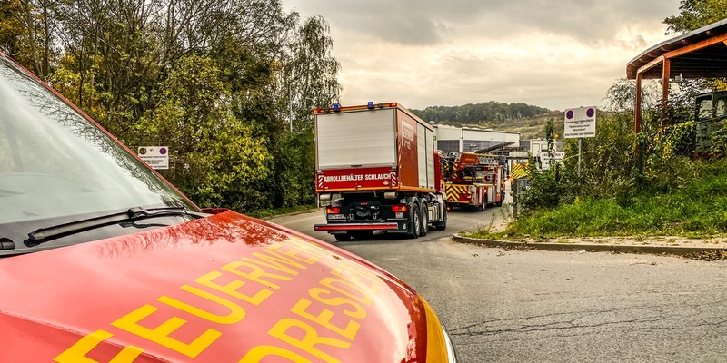 FW Dresden: Informationen zum Einsatzgeschehen von Feuerwehr und Rettungsdienst in der Landeshauptstadt Dresden vom 22. Oktober 2024 - Foto: presseportal.de