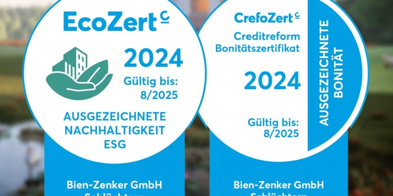 CrefoZert und EcoZert für Bien-Zenker - Foto: presseportal.de