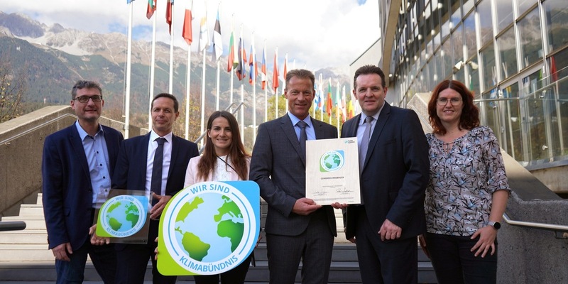 Congress Messe Innsbruck ist Klimabündnis-Betrieb - Foto: presseportal.de