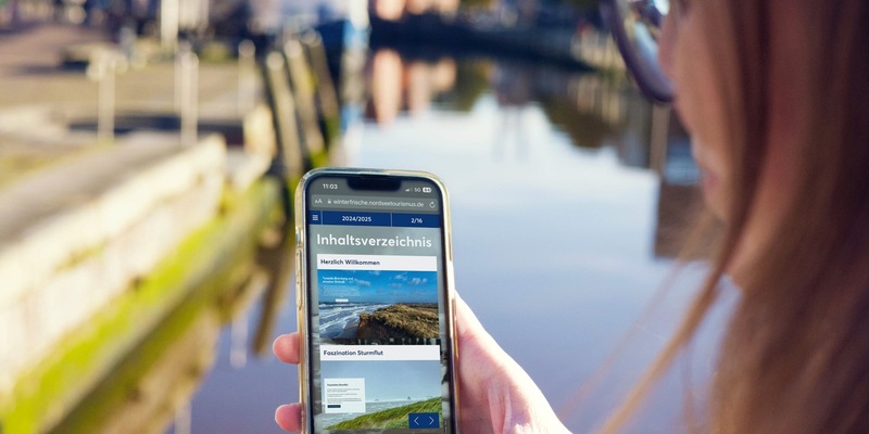 Neues Online-Wintermagazin der Nordsee Schleswig-Holstein - Foto: presseportal.de