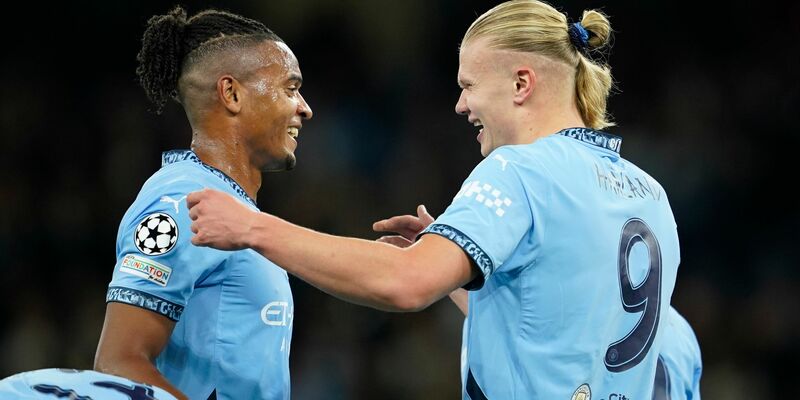 Manchester City gewinnt gegen Spart Prag in der Champions League. - Foto: Dave Thompson/AP