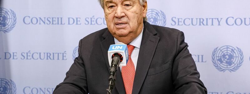 UN-Chef Guterres spricht von Belagerung Nord-Gazas durch Israel. (Archivbild)  - Foto: Bianca Otero/ZUMA Press Wire/dpa