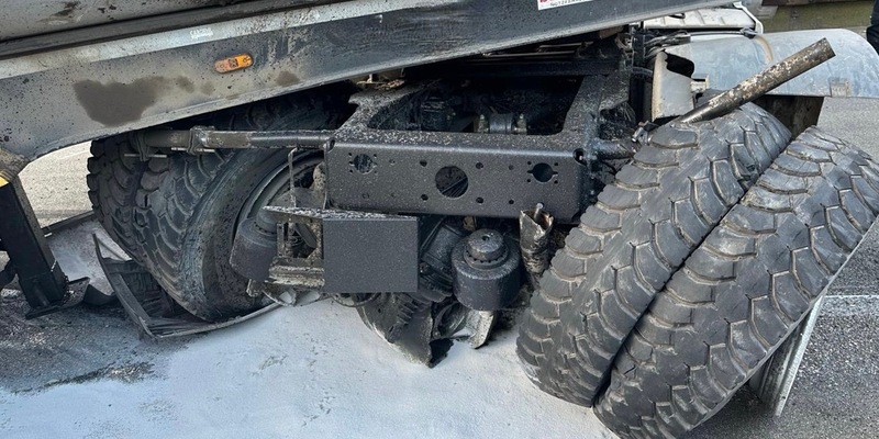 FW-Langenfeld: Nicht alltäglicher Unfall in der Baustelle - Foto: presseportal.de