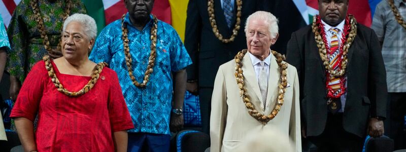 Charles hielt bei dem Gipfel die Eröffnungsrede. - Foto: Rick Rycroft/AP POOL/dpa