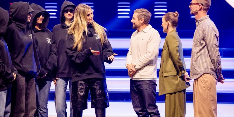 Heidi Klum Klaas Heufer-Umlauf Jeannine Michaelsen Joko Winterscheidt Duell um die Welt - Foto: Joyn/Nadine Rupp, presseportal.de