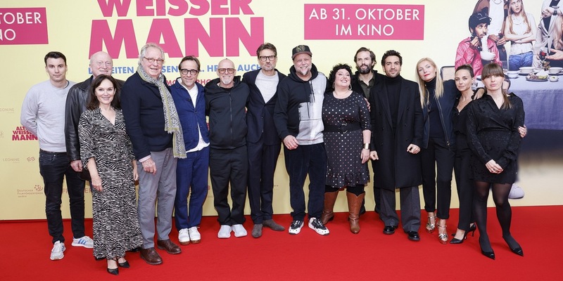 Fantastische Stimmung bei der Premiere von ALTER WEISSER MANN in Berlin - Foto: presseportal.de