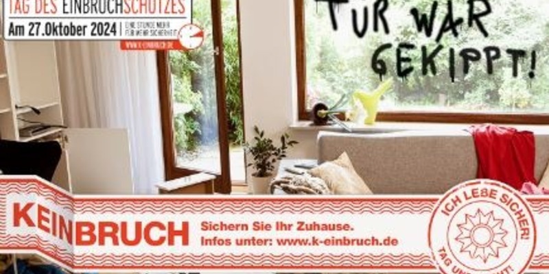 LPI-GTH: Dunkle Jahreszeit- Zeit der Wohnungseinbrüche - Foto: presseportal.de