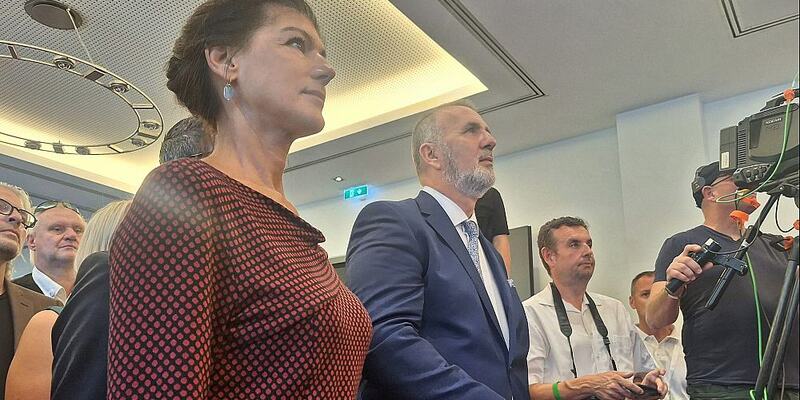 Sahra Wagenknecht und Steffen Schütz (Archiv) - Foto: über dts Nachrichtenagentur