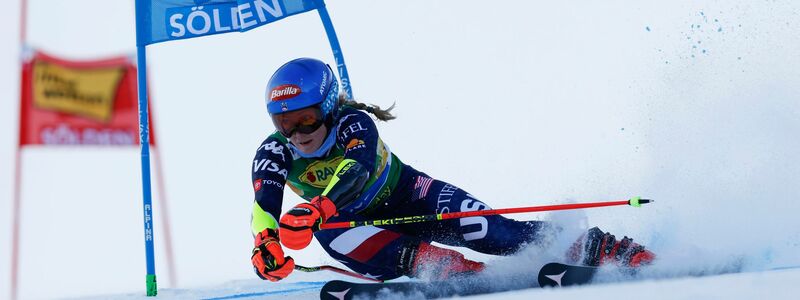 Mikaela Shiffrin verpasste beim Saisonauftakt in Sölden ihren 98. Weltcup-Sieg. - Foto: Alessandro Trovati/AP/dpa