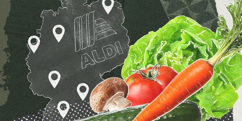 ZDF-Reihe Greenwashed? nimmt sich ALDI vor / Reporter Andreas Stamm checkt das Versprechen von Regionalität - Foto: presseportal.de