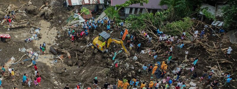 Die Zerstörungen durch den Sturm «Trami» sind gewaltig. - Foto: Rouelle Umali/XinHua/dpa