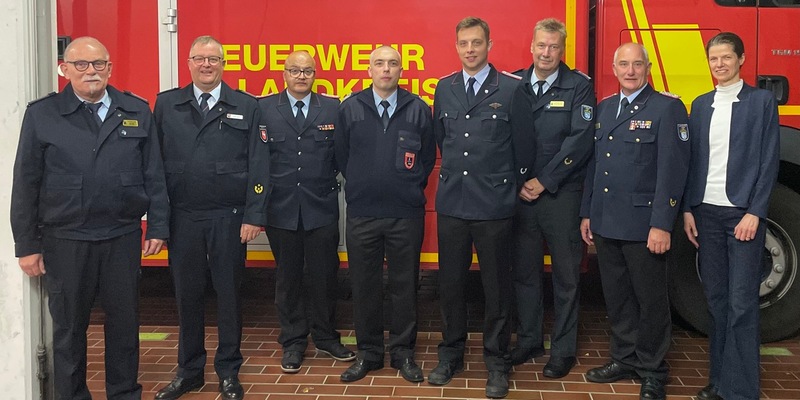 FW-LK Leer: Drei neue Führungskräfte in der Kreisfeuerwehr - Foto: presseportal.de