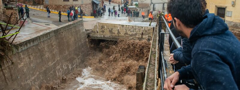 «Kalter Tropfen» wird ein Wetterphänomen genannt, das vor allem in der spanischen Mittelmeerregion in den Monaten September und Oktober häufig auftritt. - Foto: Víctor Fernández/EUROPA PRESS/dpa