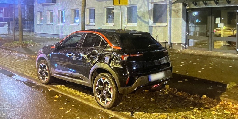 POL-KS: Linke Seite von geparkten Opel in Heßbergstraße beschädigt: Polizei bittet um Hinweise nach Unfallflucht - Foto: presseportal.de