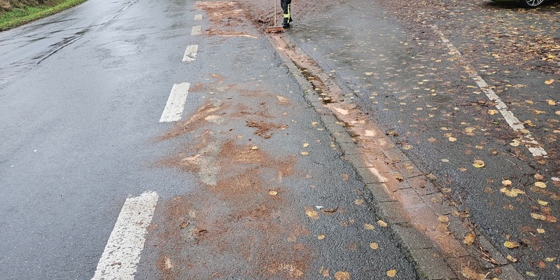 FW-EN: Ölspur Königsheide - Foto: presseportal.de