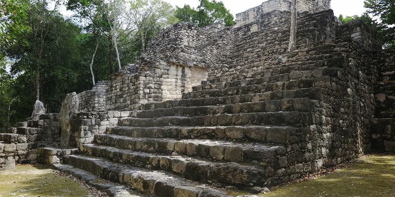 Die entdeckte Maya-Siedlung liegt in der Nähe der großen Maya-Stätte von Calakmul, die hier im Bild zu sehen ist. (Archivbild) - Foto: Andrea Sosa/dpa