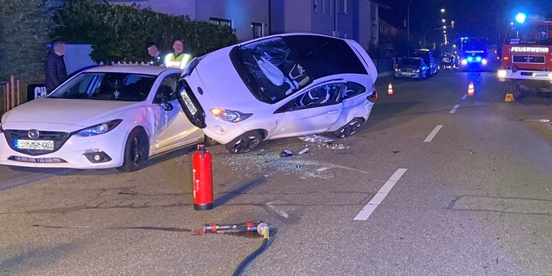 POL-PDNW: (Haßloch) Auto kippt fast um - Foto: presseportal.de