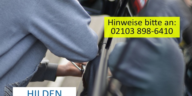 POL-ME: Auto von Parkplatz eines Fitnessstudios entwendet: Polizei ermittelt und bittet um Zeugenhinweise - Hilden - 2410122 - Foto: presseportal.de