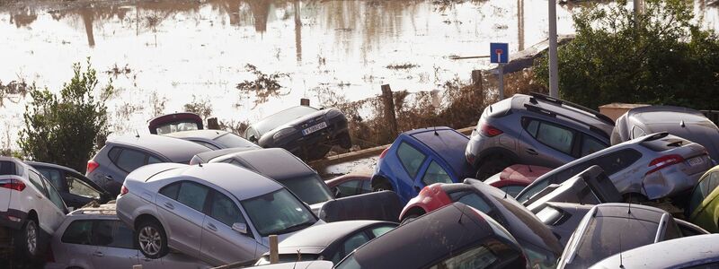 Vielerorts ist an Aufräumen noch nicht zu denken (Foto aktuell). - Foto: Alberto Saiz/AP