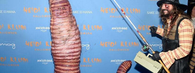 Die vielleicht aufwändigste Verkleidung: Heidi Klum als Wurm - im Jahr 2022. (Archivbild) - Foto: Evan Agostini/Invision via AP/dpa