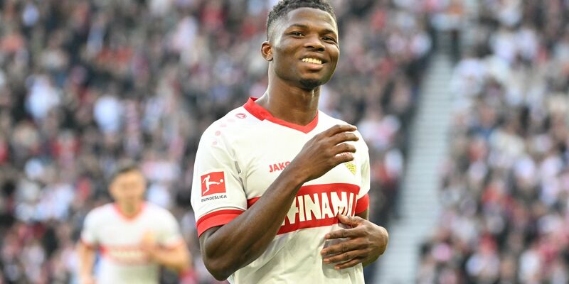 Aktuell gut drauf: Stuttgarts Offensivmann El Bilal Touré. - Foto: Marijan Murat/dpa